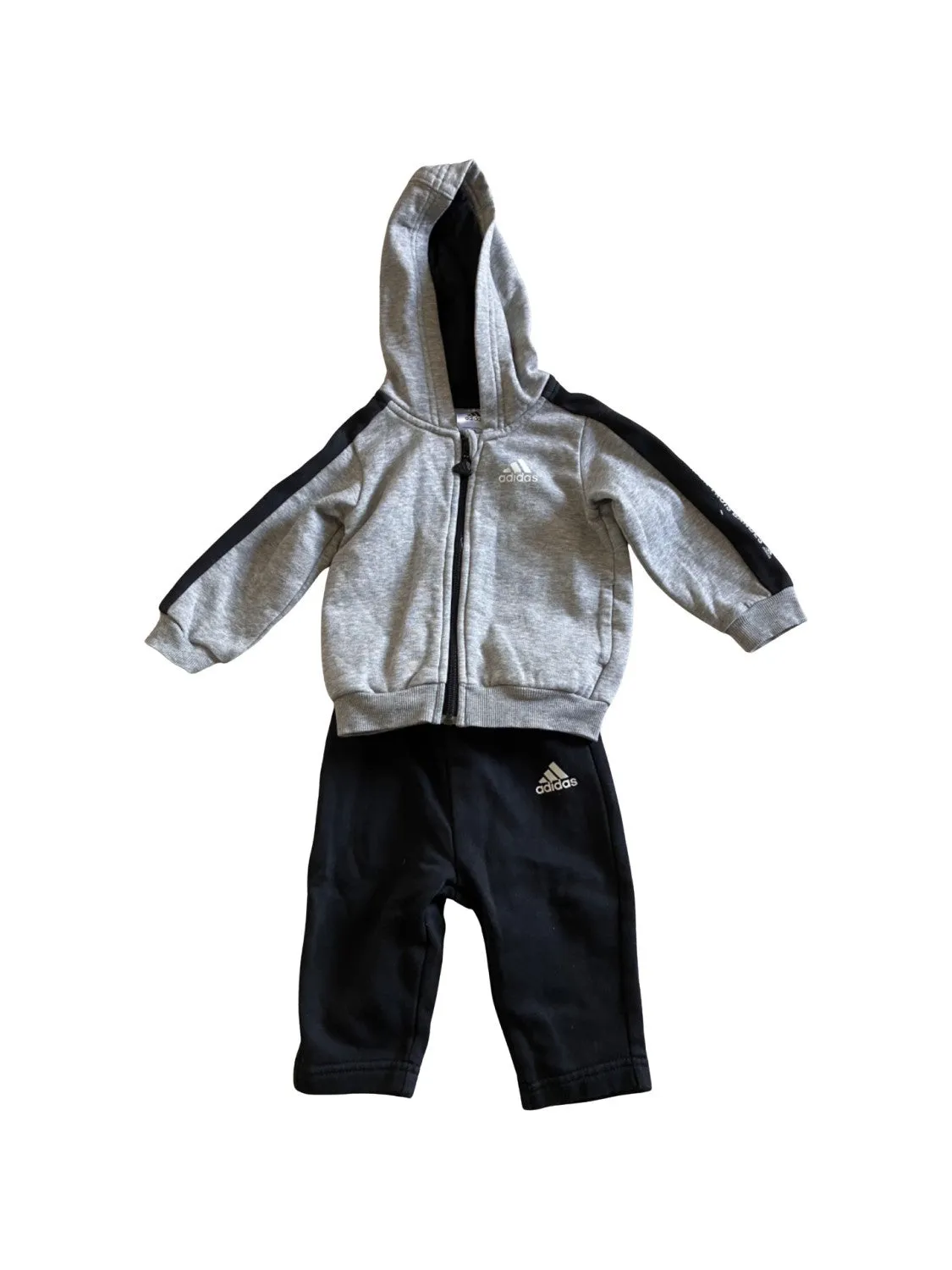 Adidas Hoodie & Sweatpants Set 6-12M