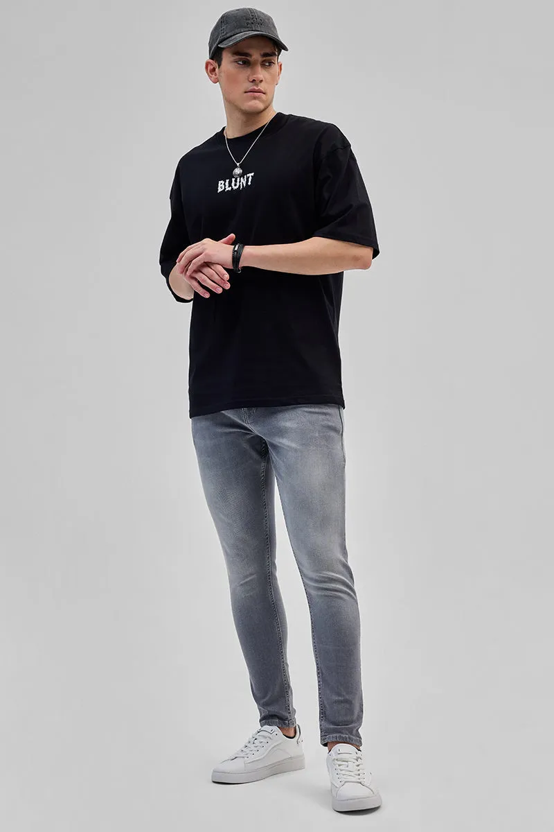 Blunt Black Oversized T-Shirt