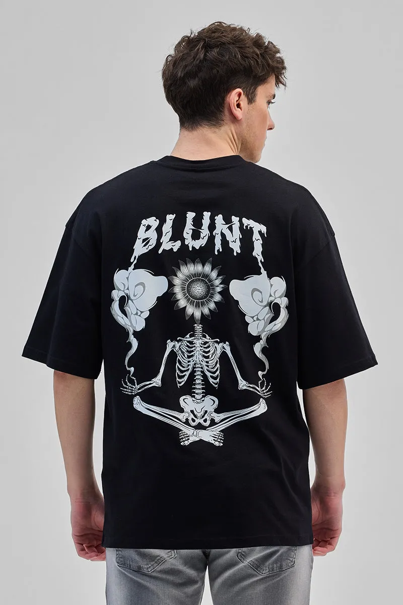 Blunt Black Oversized T-Shirt