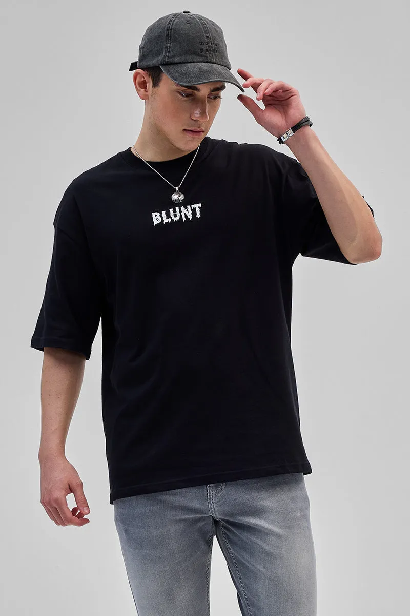 Blunt Black Oversized T-Shirt