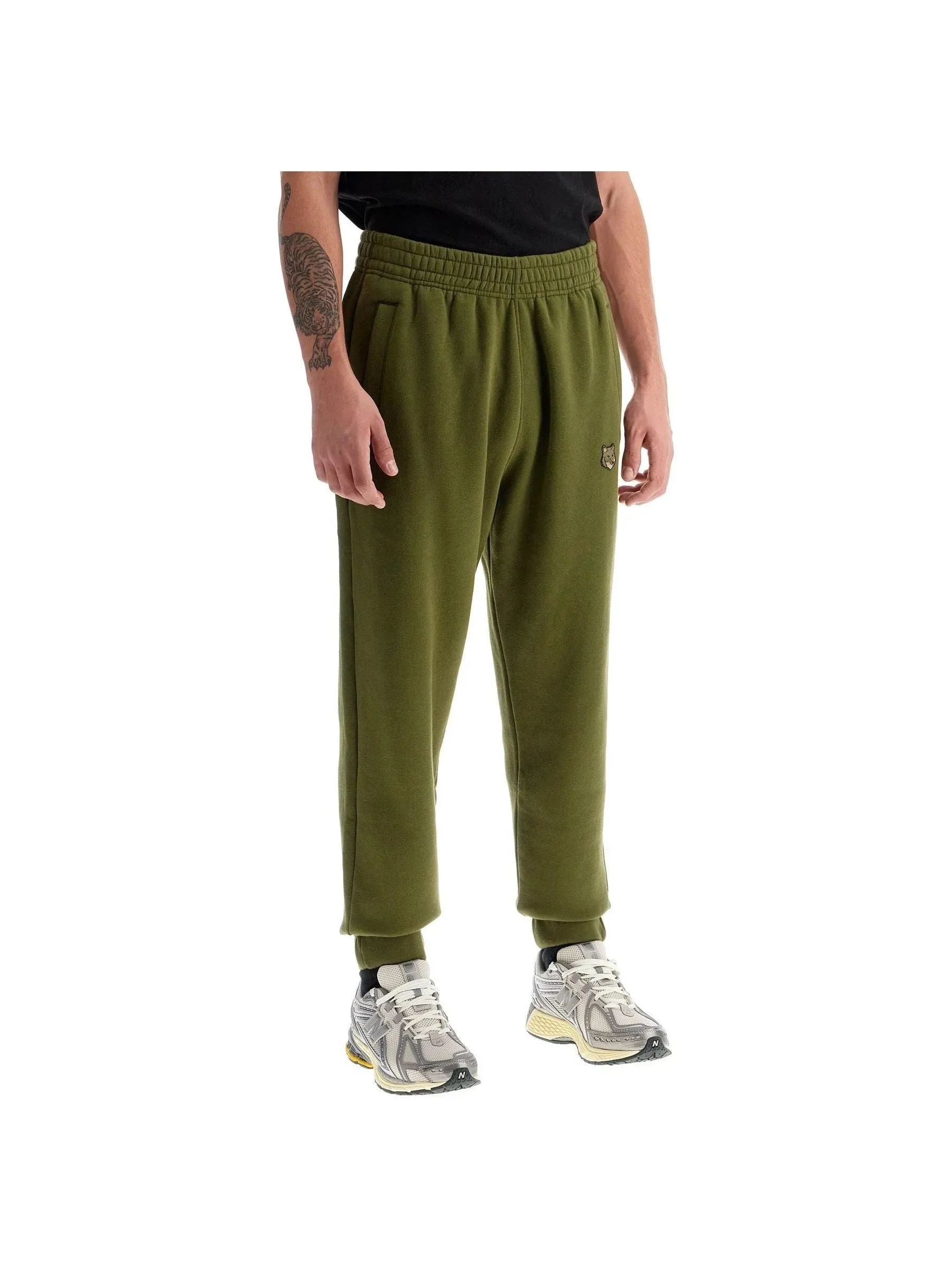 Bold Fox Head Cotton Joggers