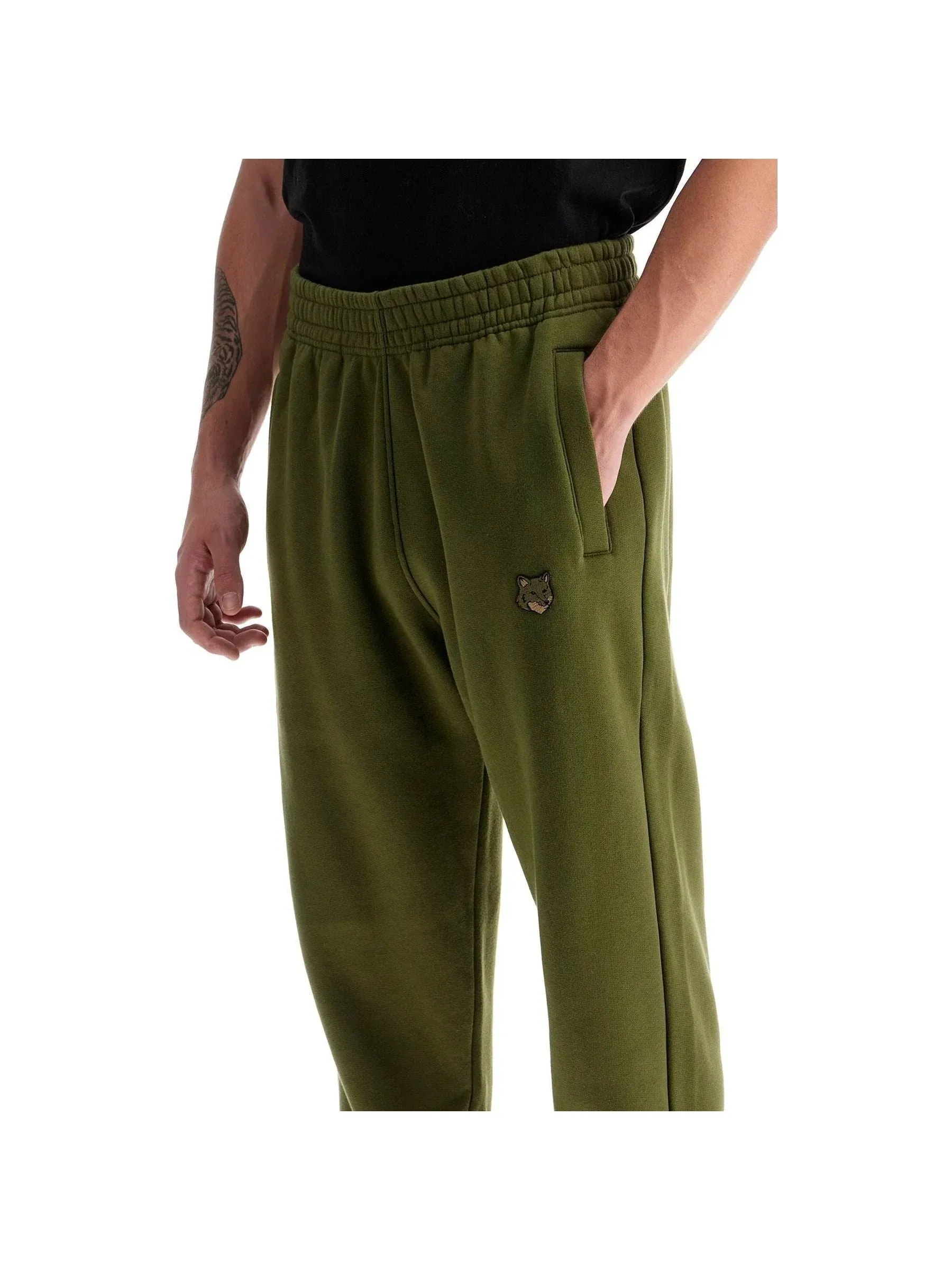 Bold Fox Head Cotton Joggers