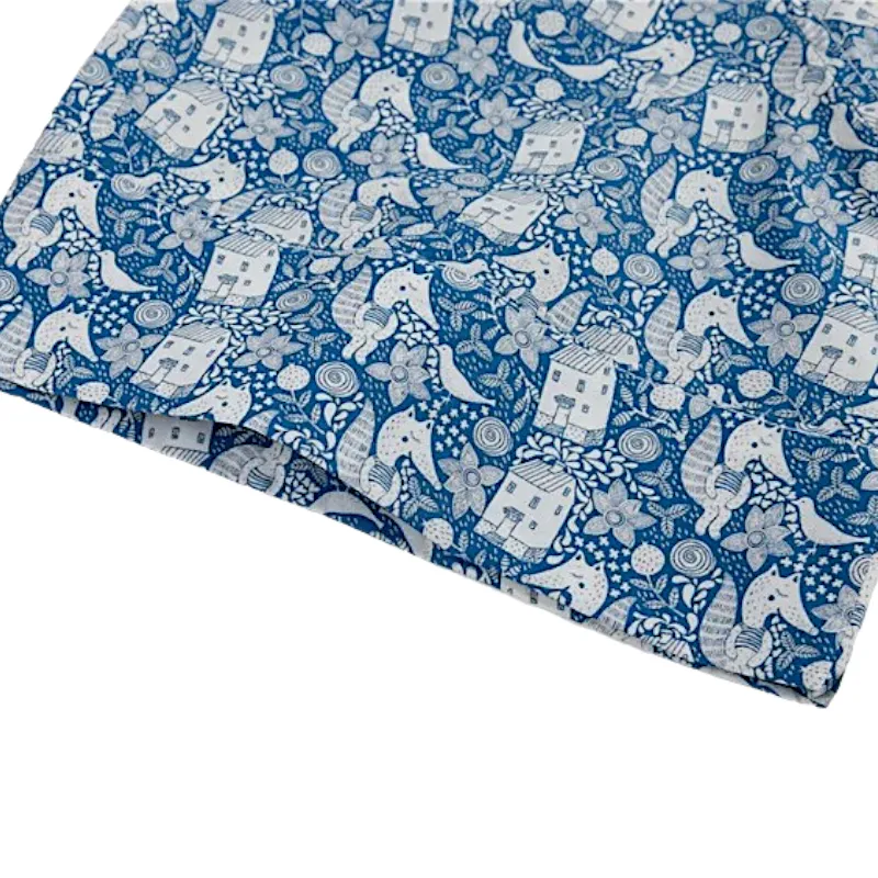 Extreme oversized printed camp shirt