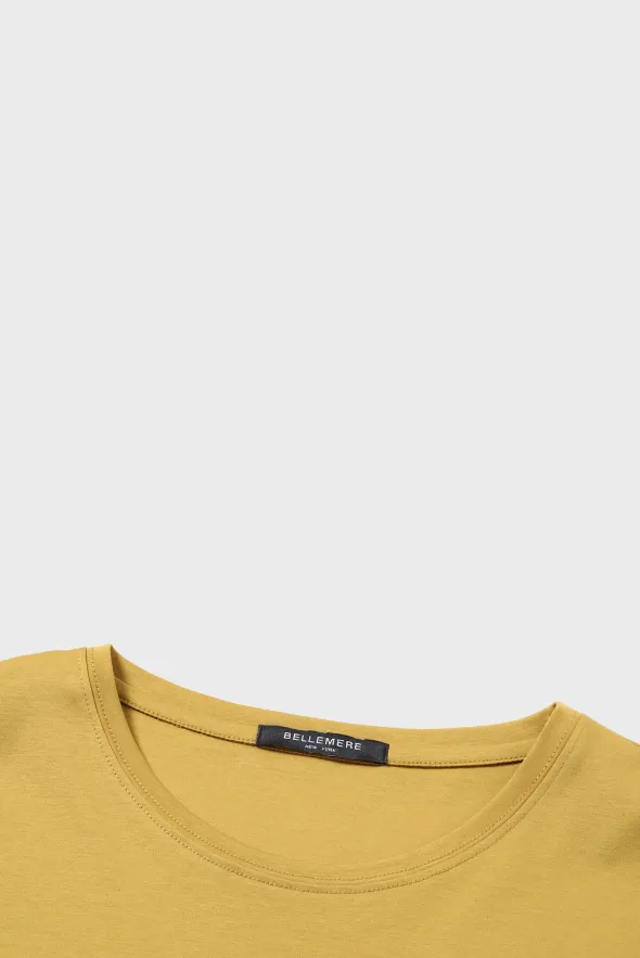 Grand V-Neck Cotton T-Shirt (160g)