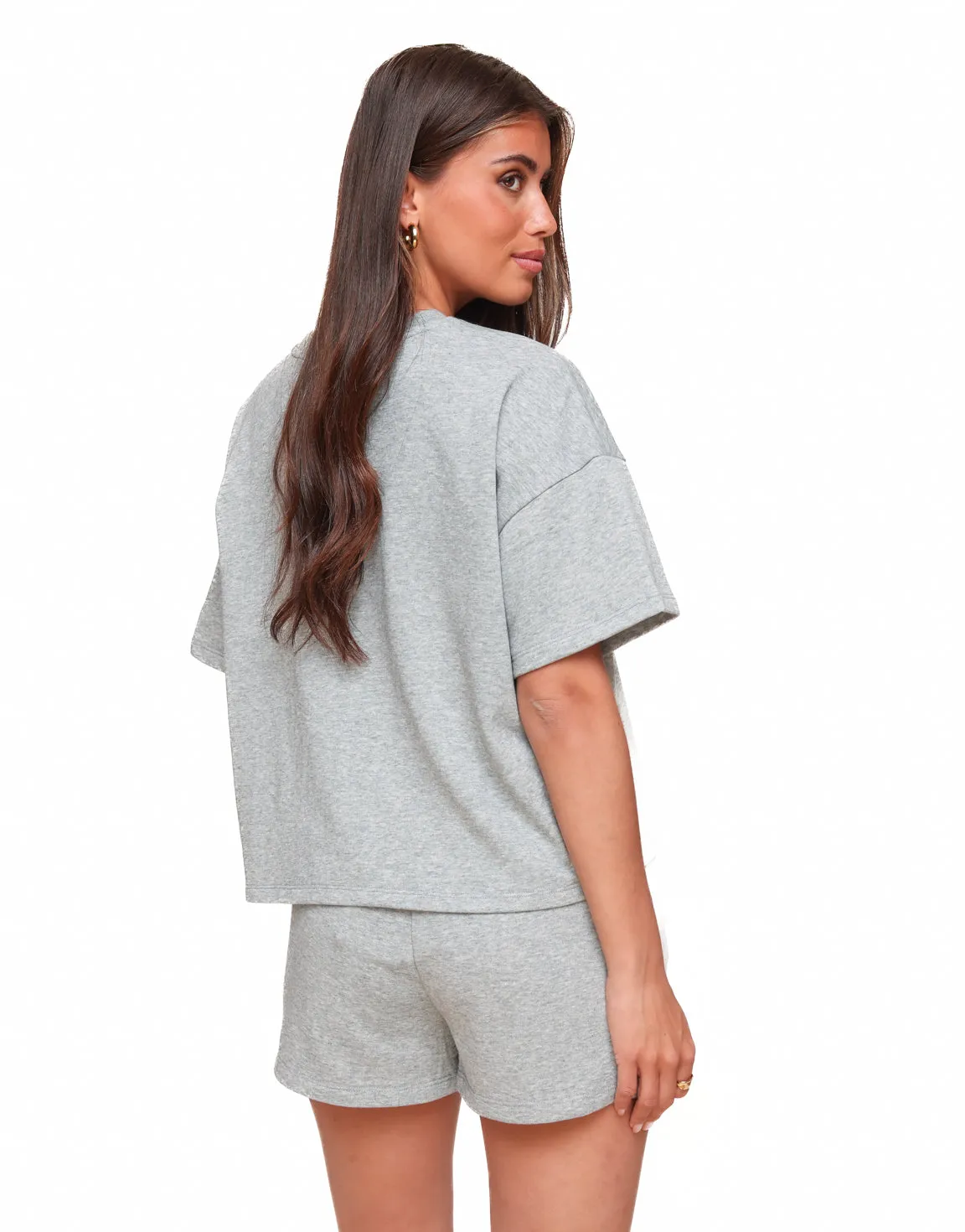 Grijze Zomerse Jogging SS - Sweater