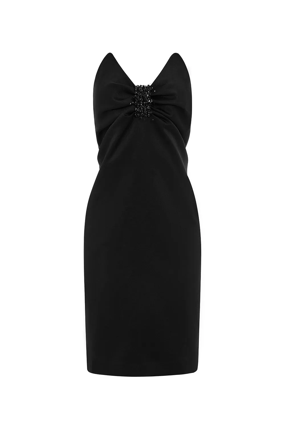 Gwen A-line Sweetheart Neck Taffeta Mini Dress