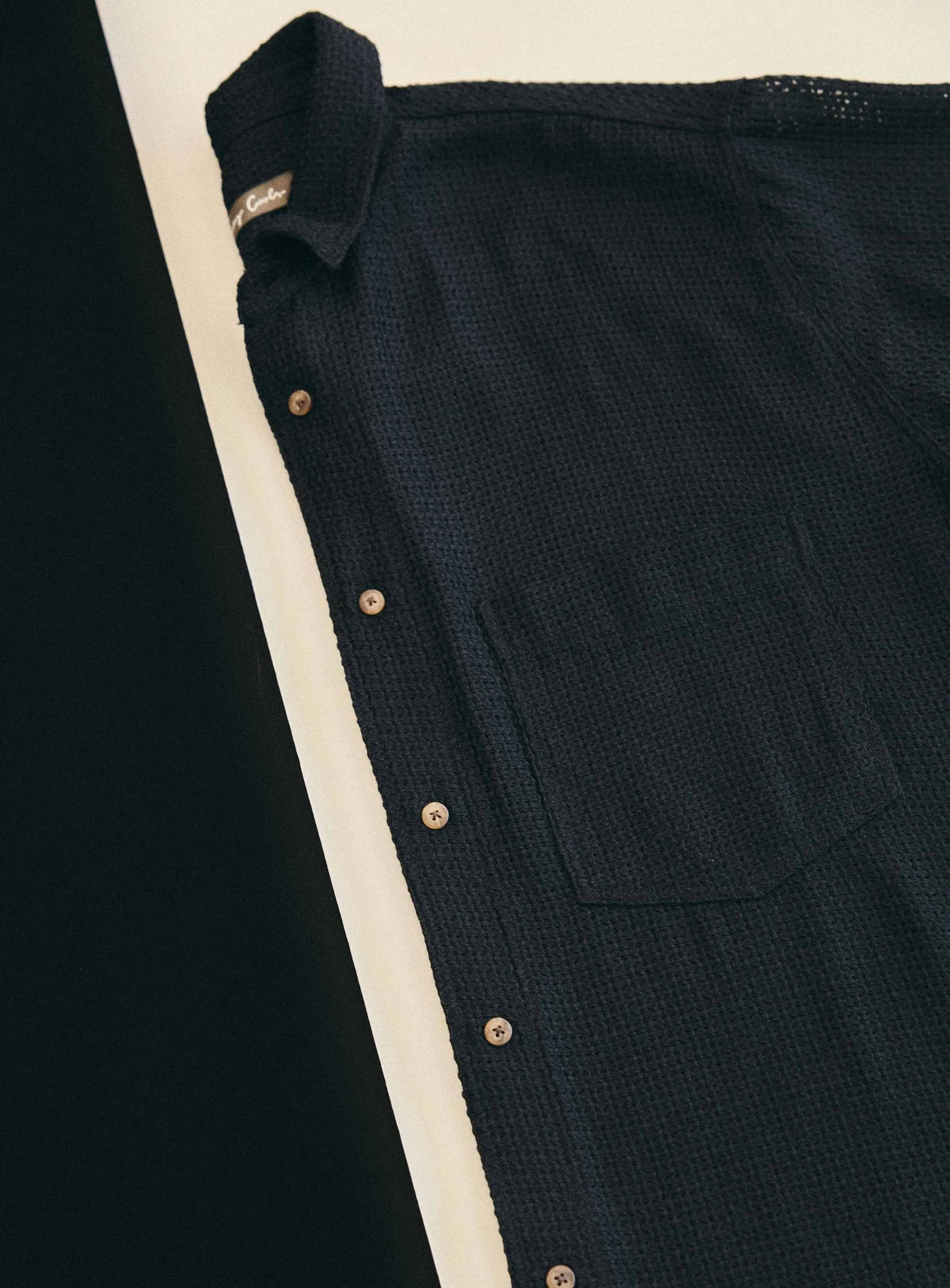 Homie Shirt Black Knit