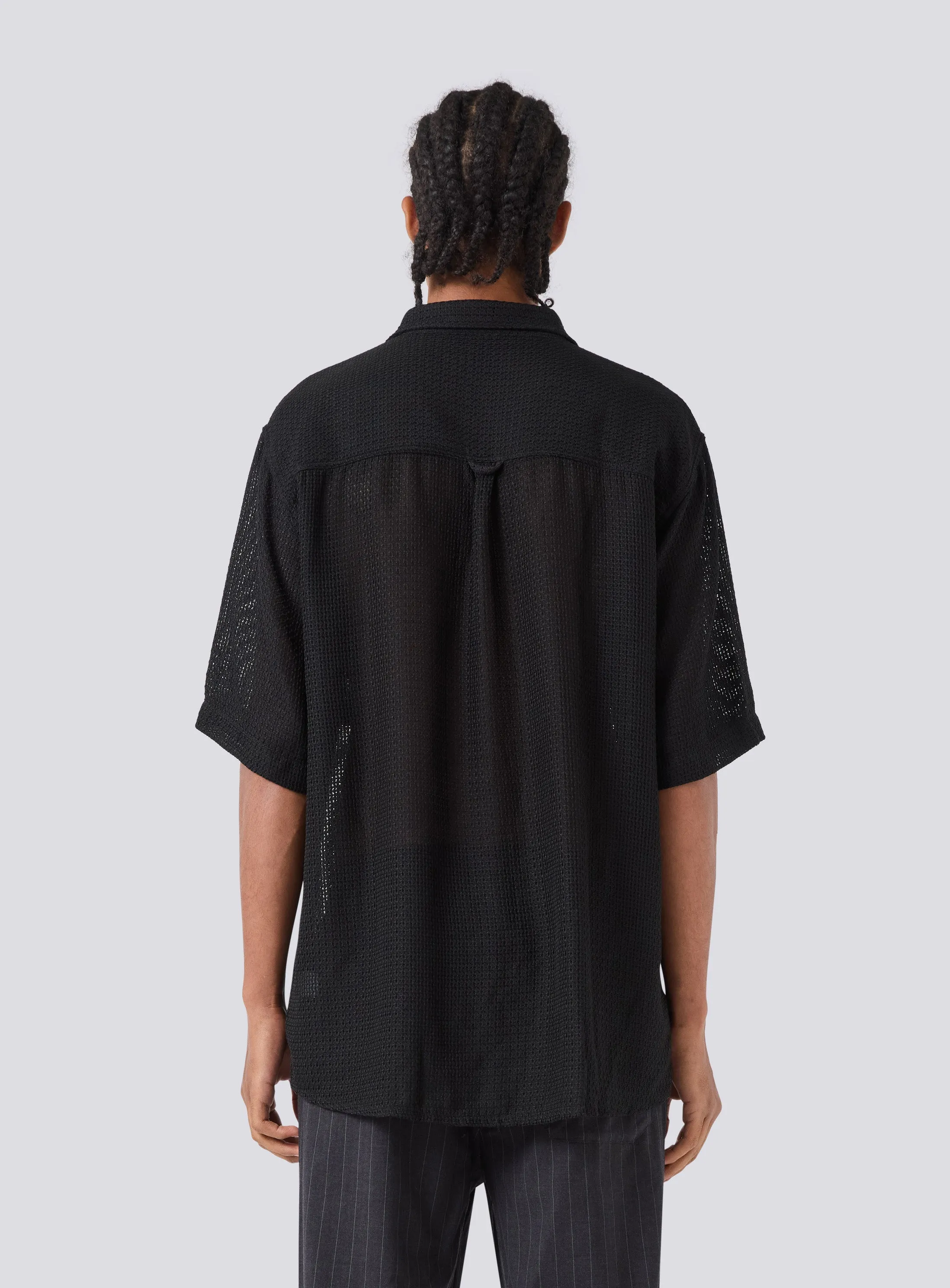 Homie Shirt Black Knit