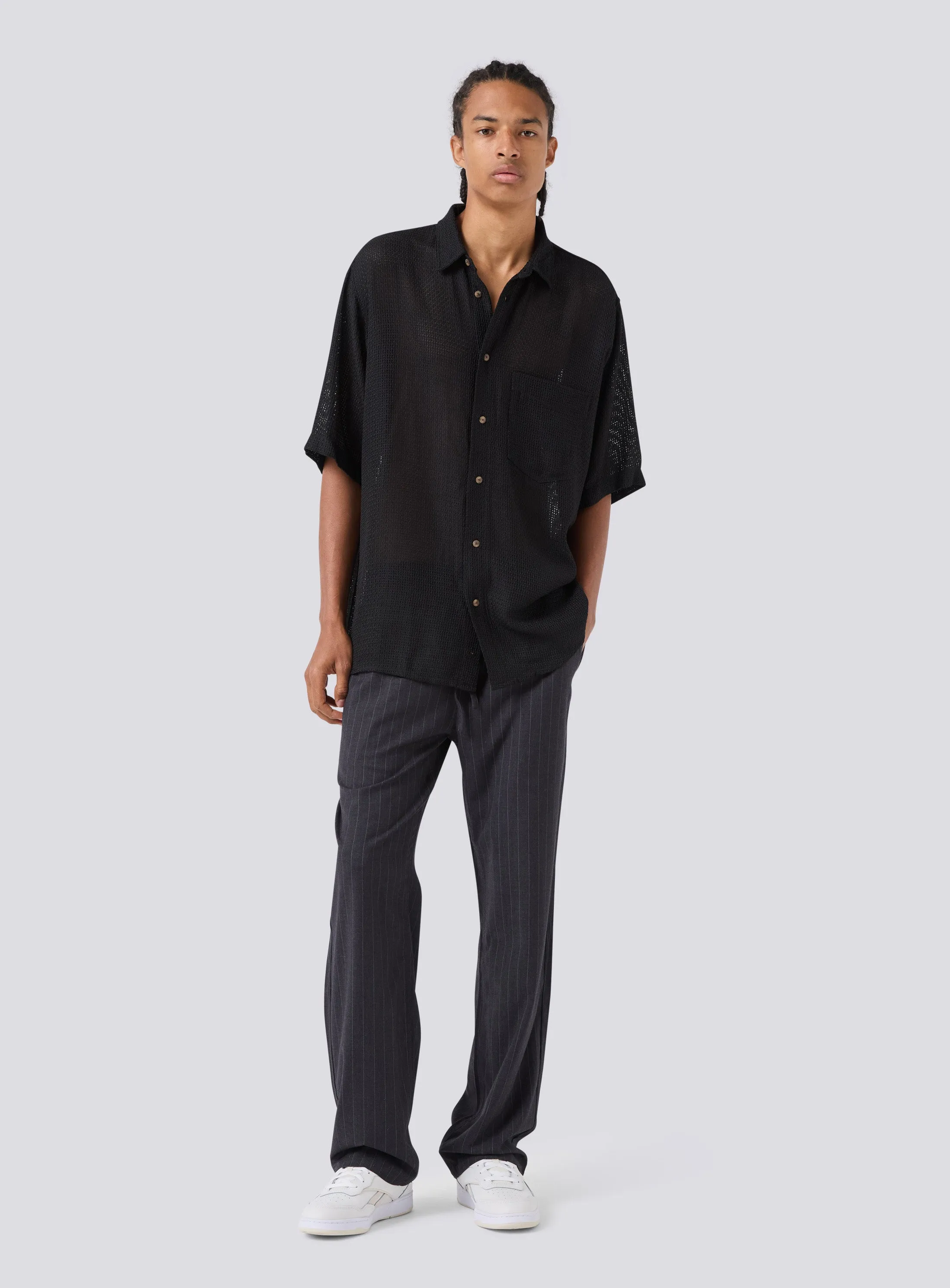 Homie Shirt Black Knit
