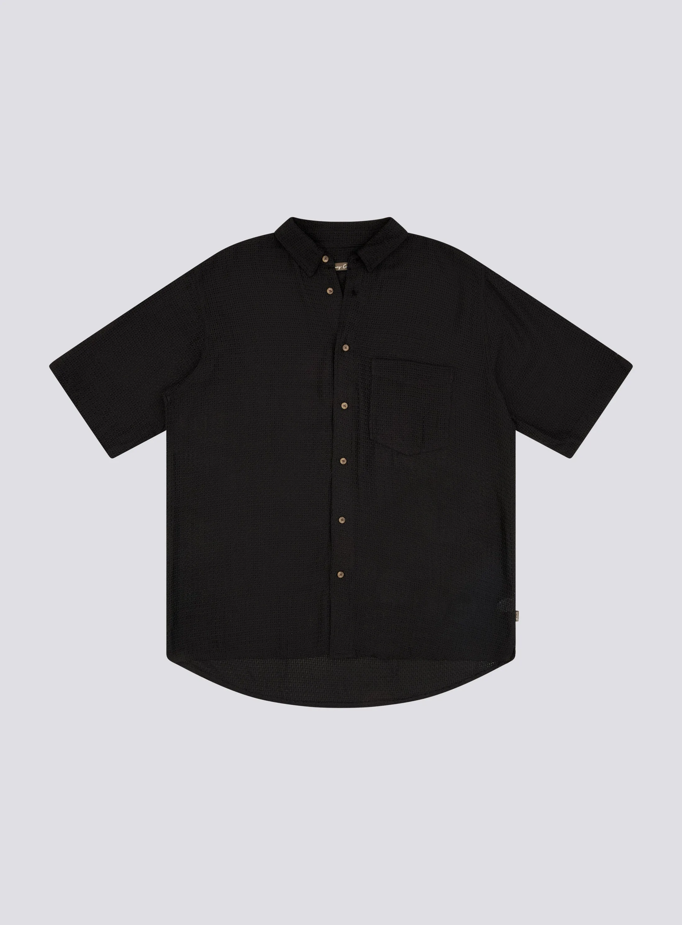 Homie Shirt Black Knit