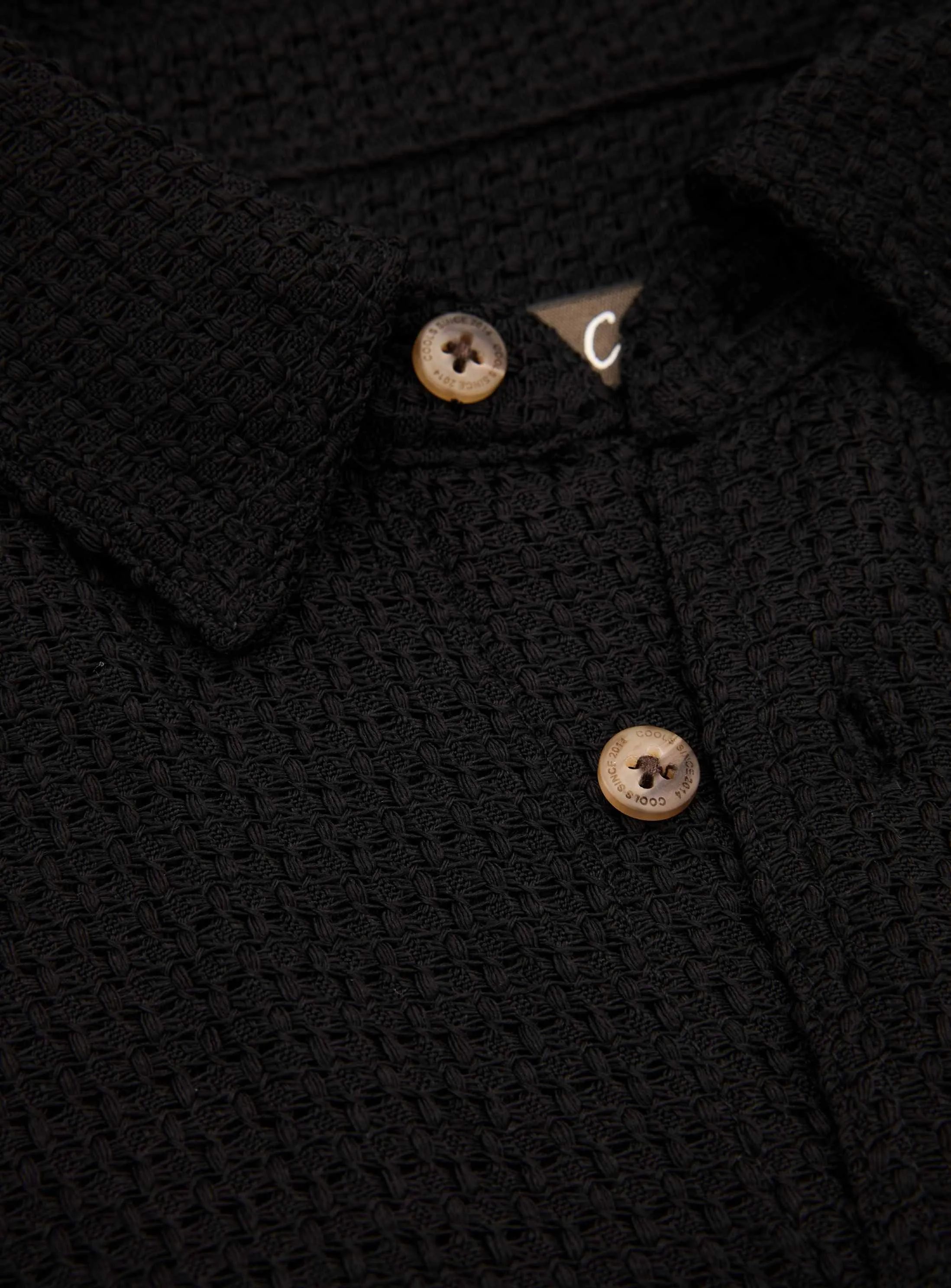 Homie Shirt Black Knit