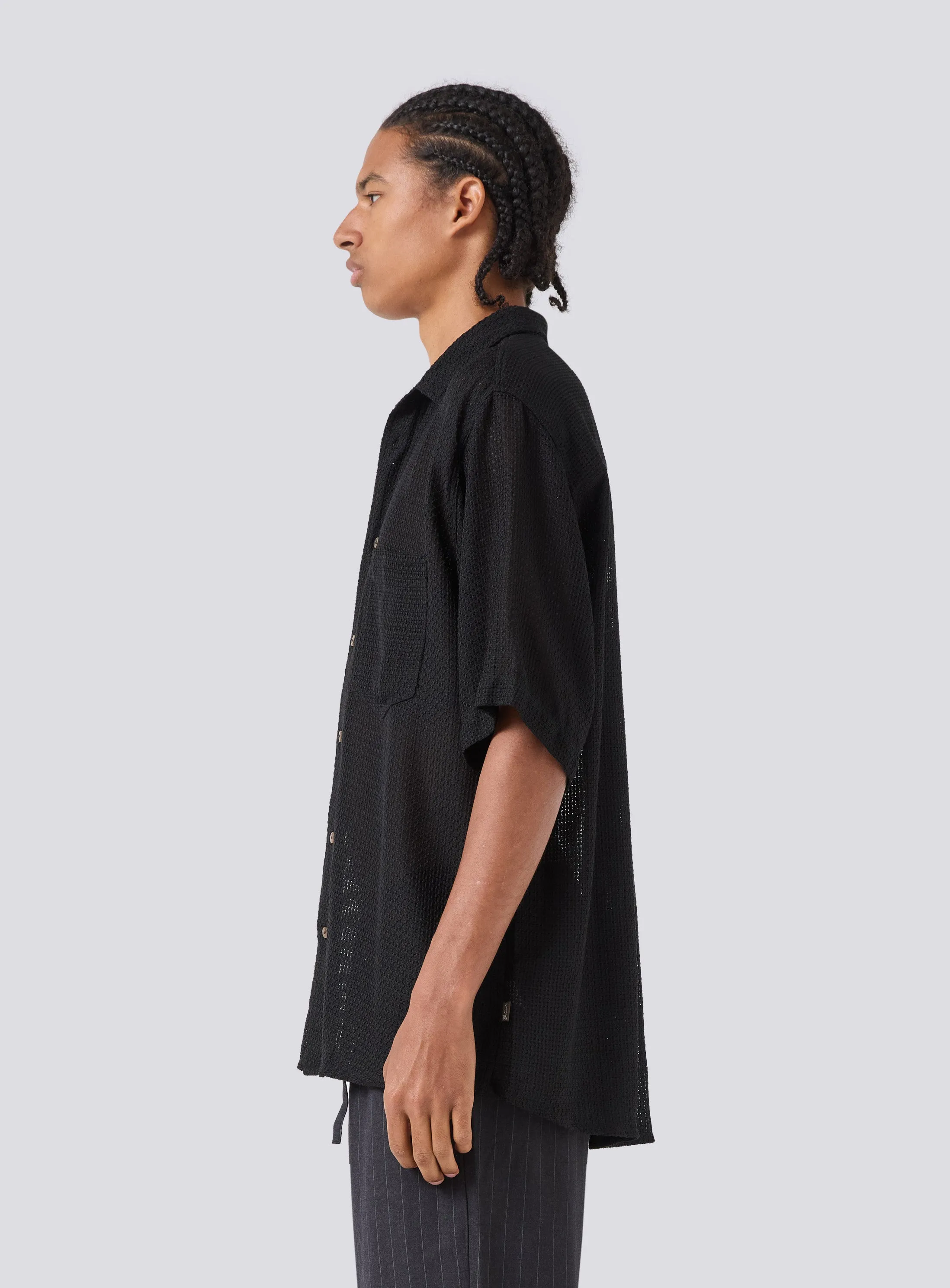 Homie Shirt Black Knit