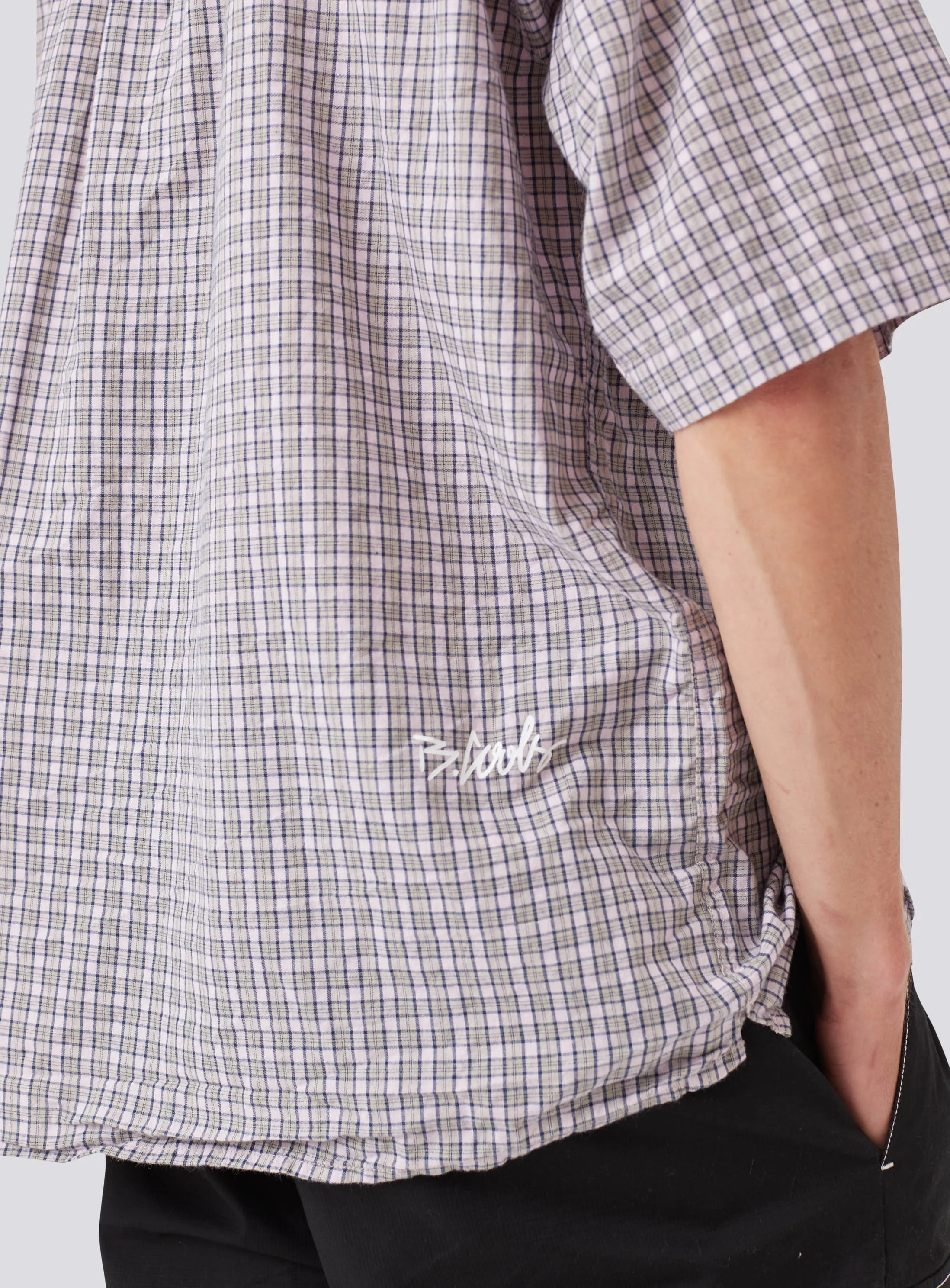 Homie Shirt Pink Plaid