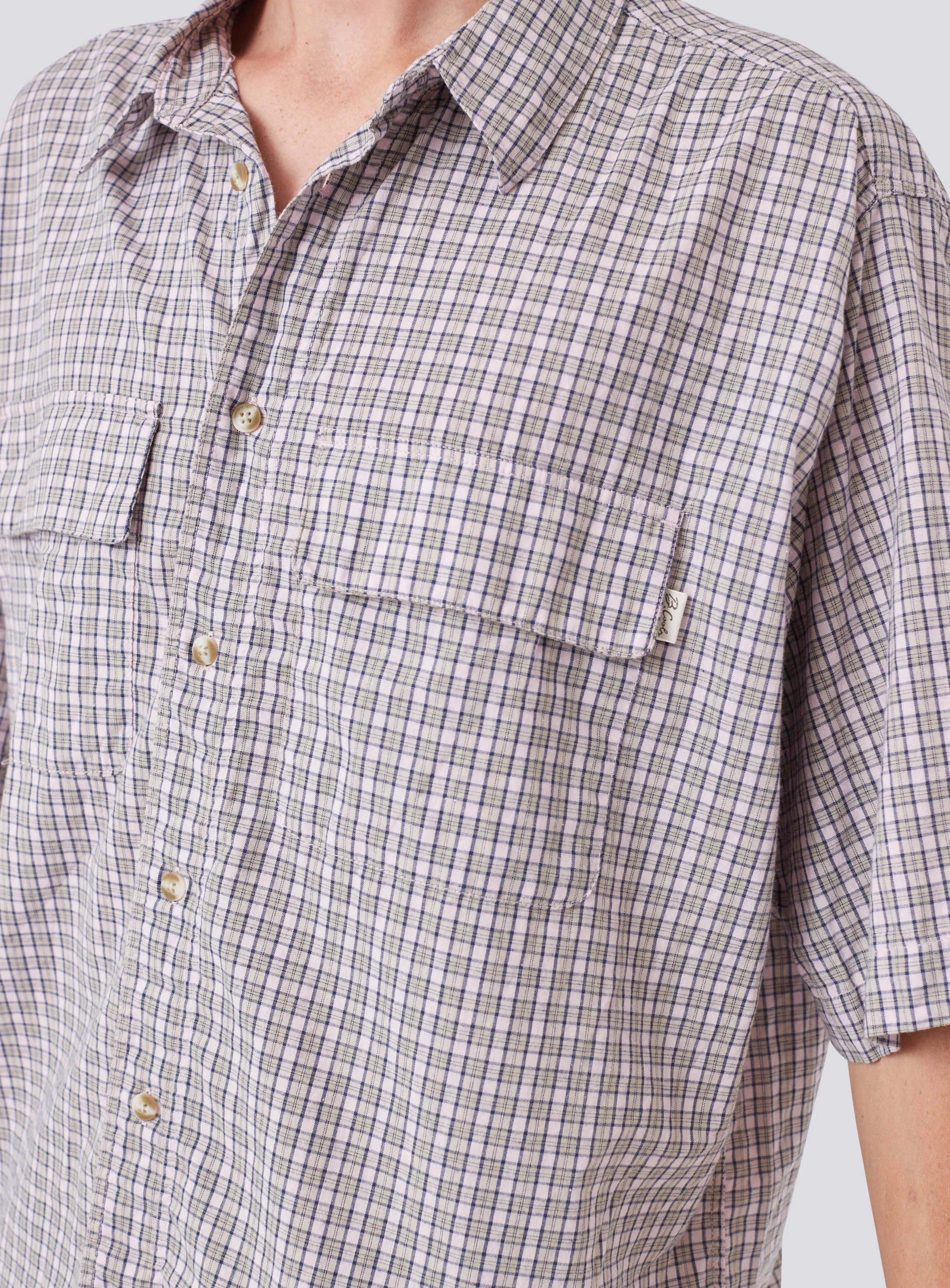 Homie Shirt Pink Plaid