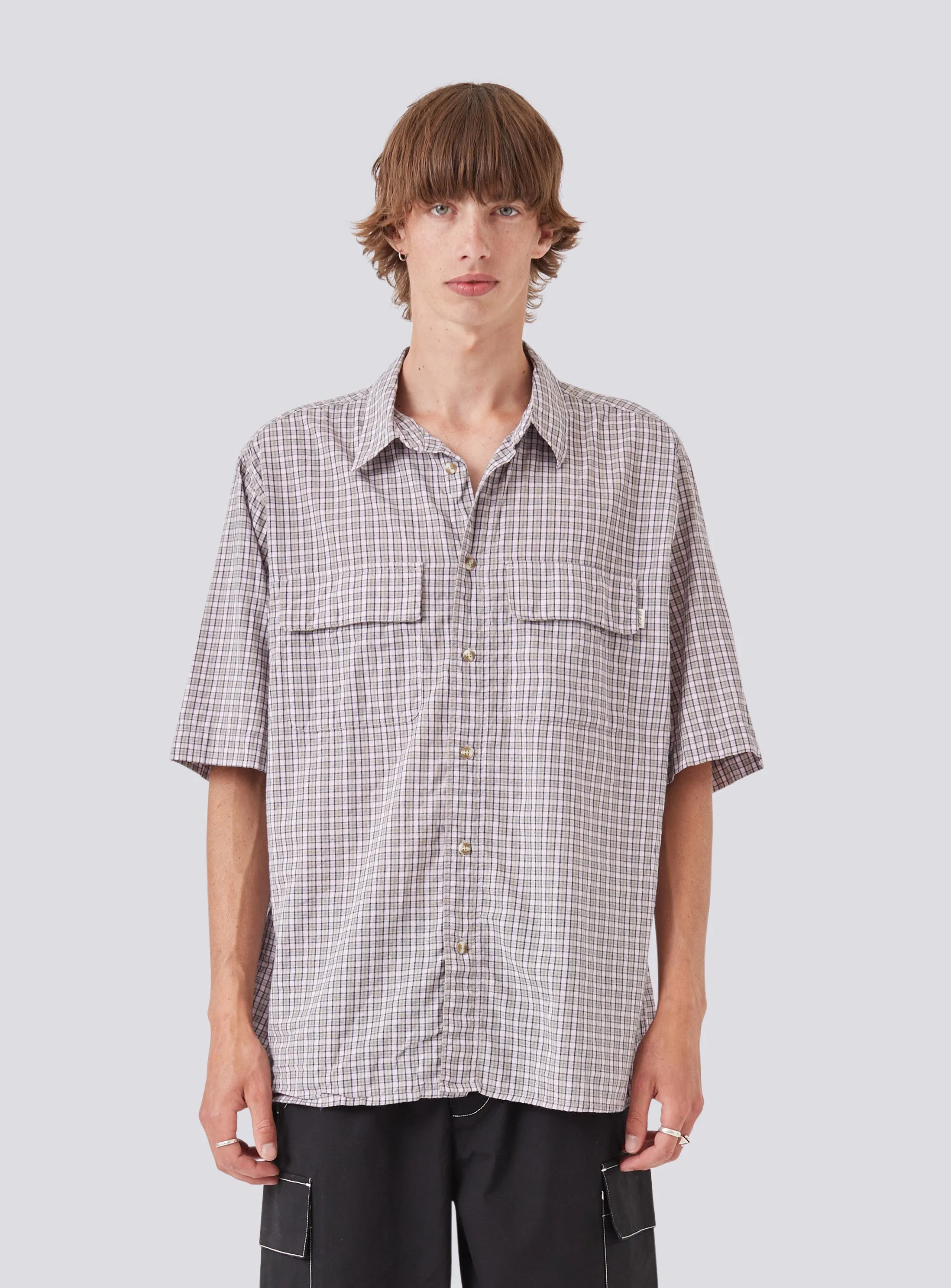 Homie Shirt Pink Plaid