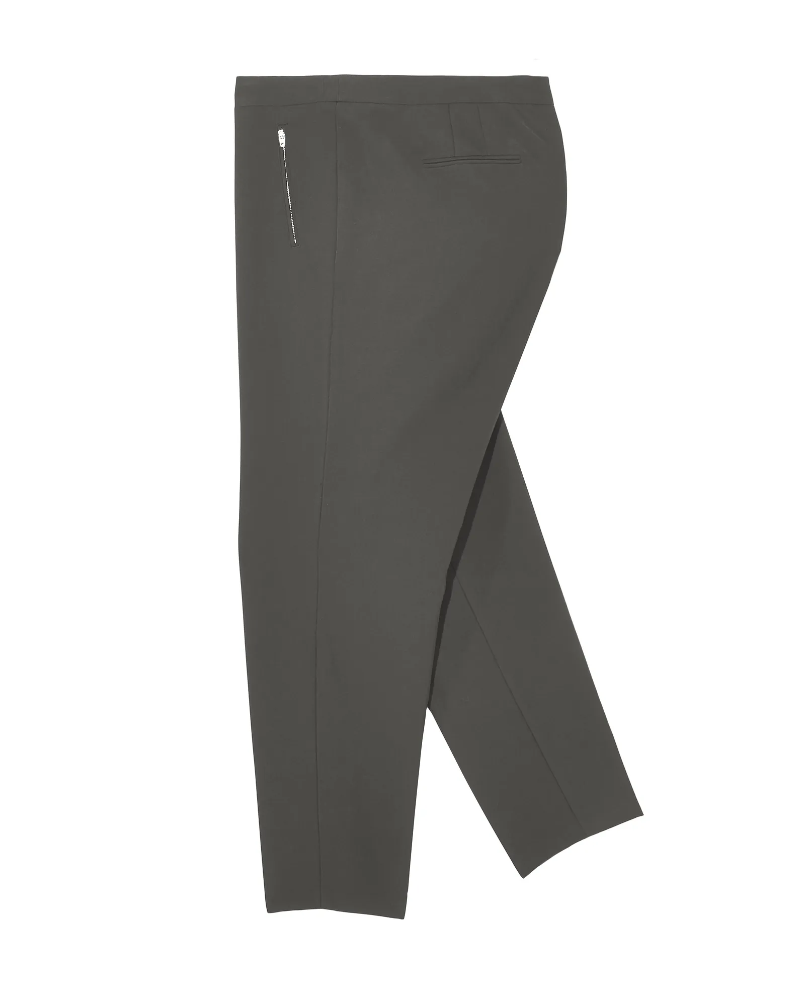 Leon Pant with Zipper Details | Light Grey