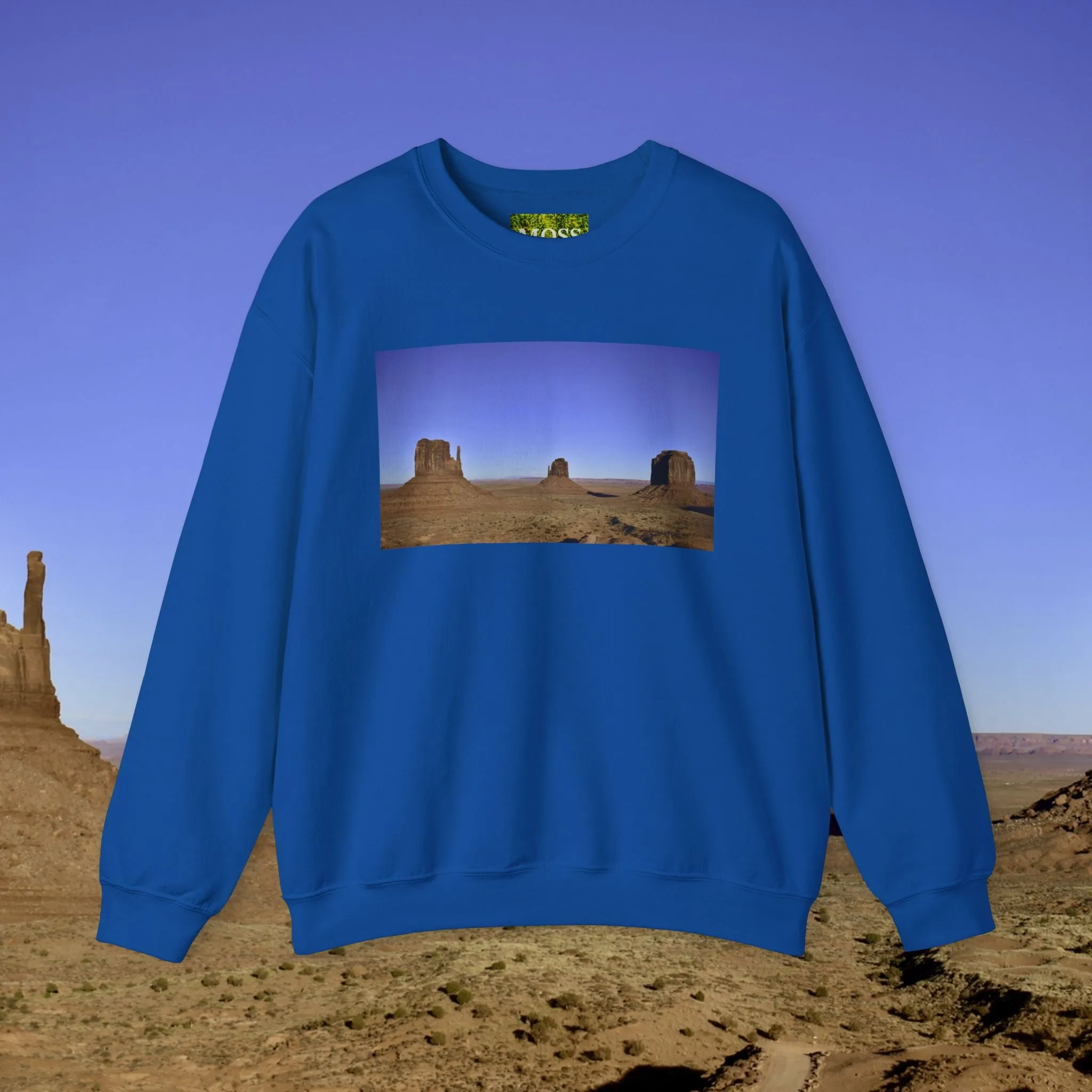 MOSS, Monument Valley: Unisex Heavy Blend™ Crewneck Sweatshirt