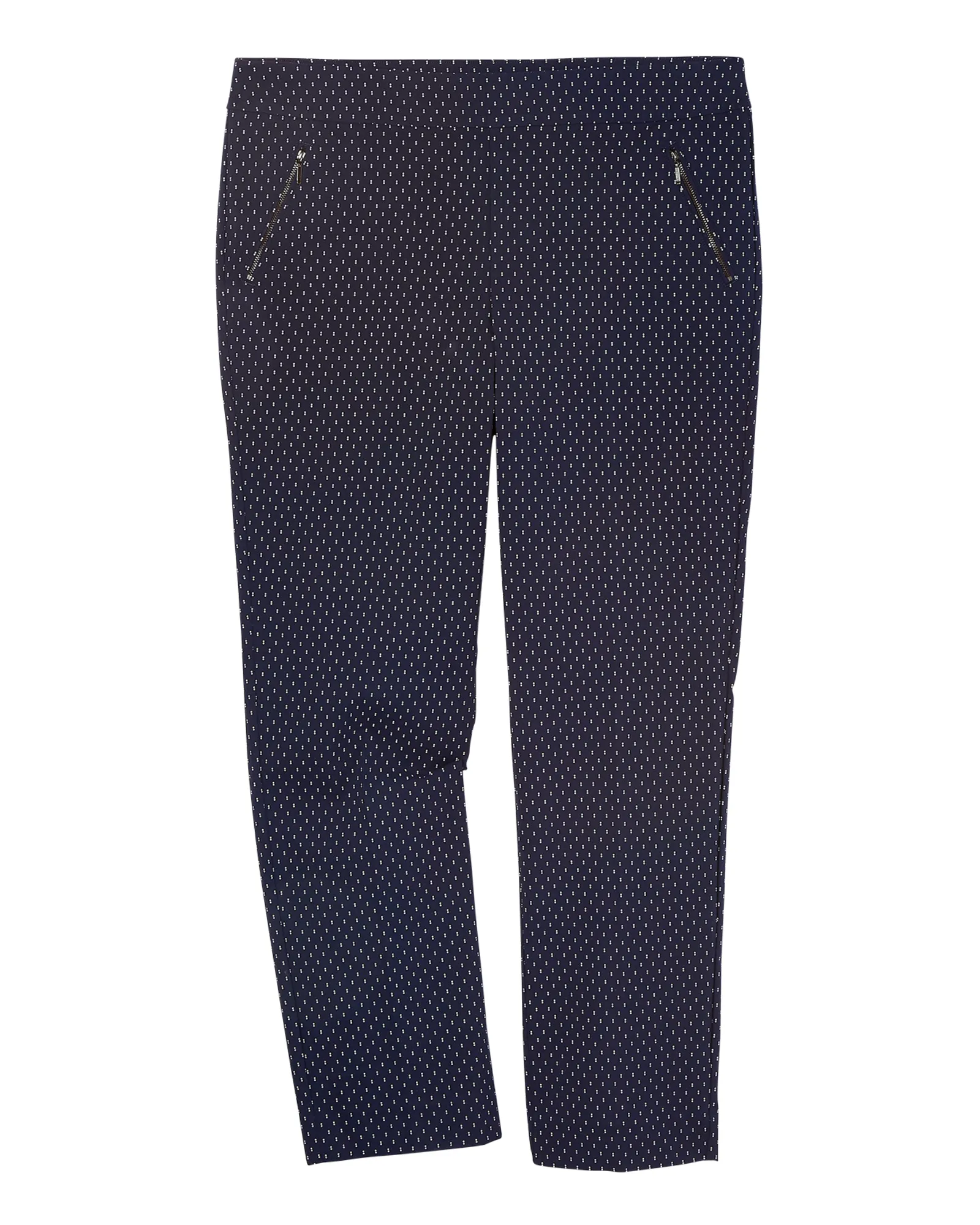 Nicky Slim Pant | Navy / White