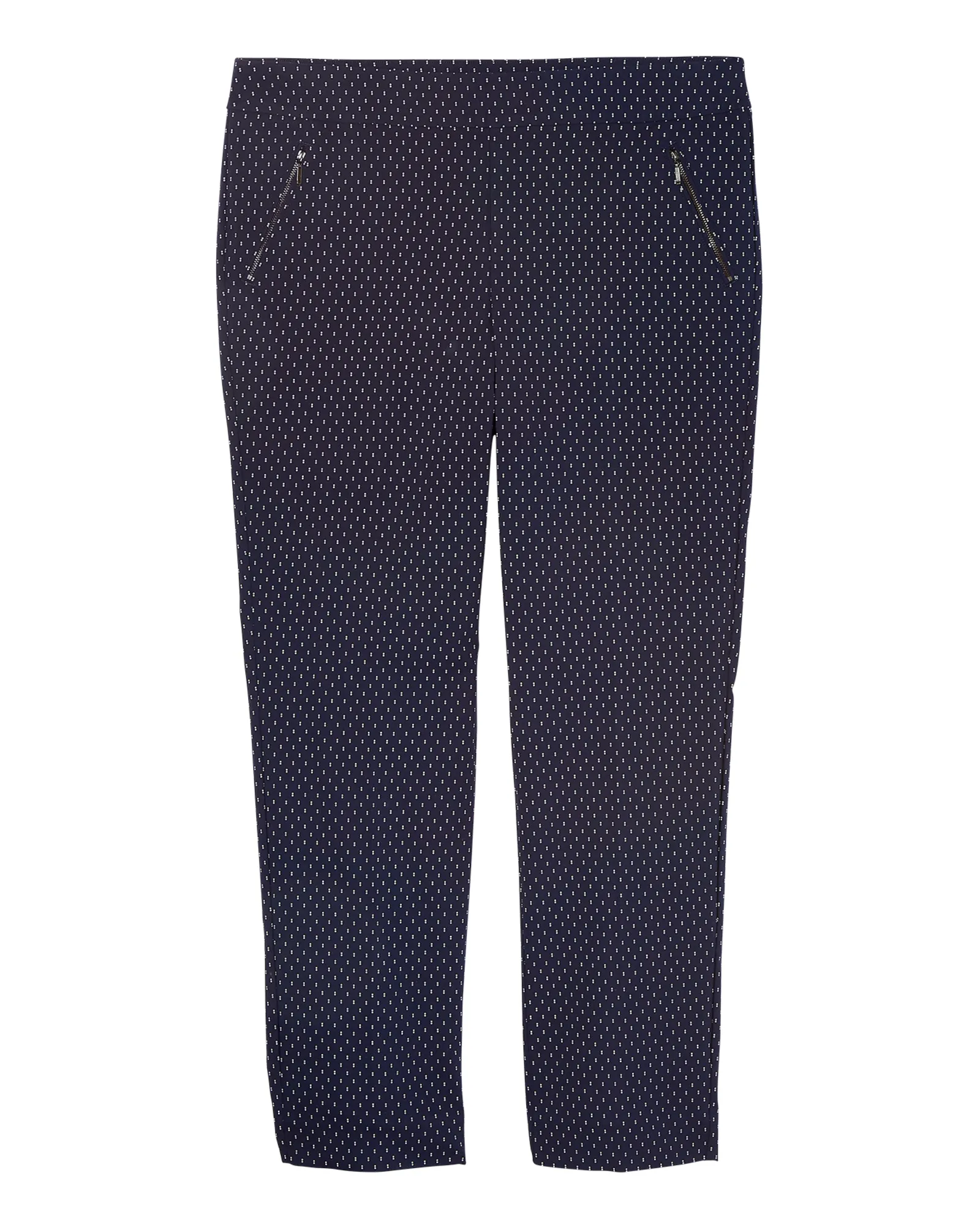 Nicky Slim Pant | Navy / White