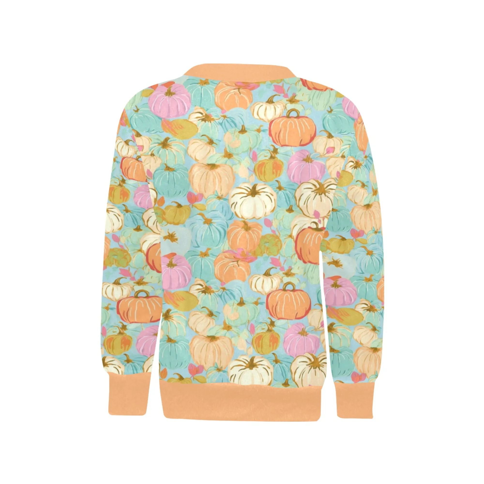 Pumpkin Patch 2 Crew Neck Sweatshirt | All Over Print | Cozy Fall & Winter Wardrobe Essential