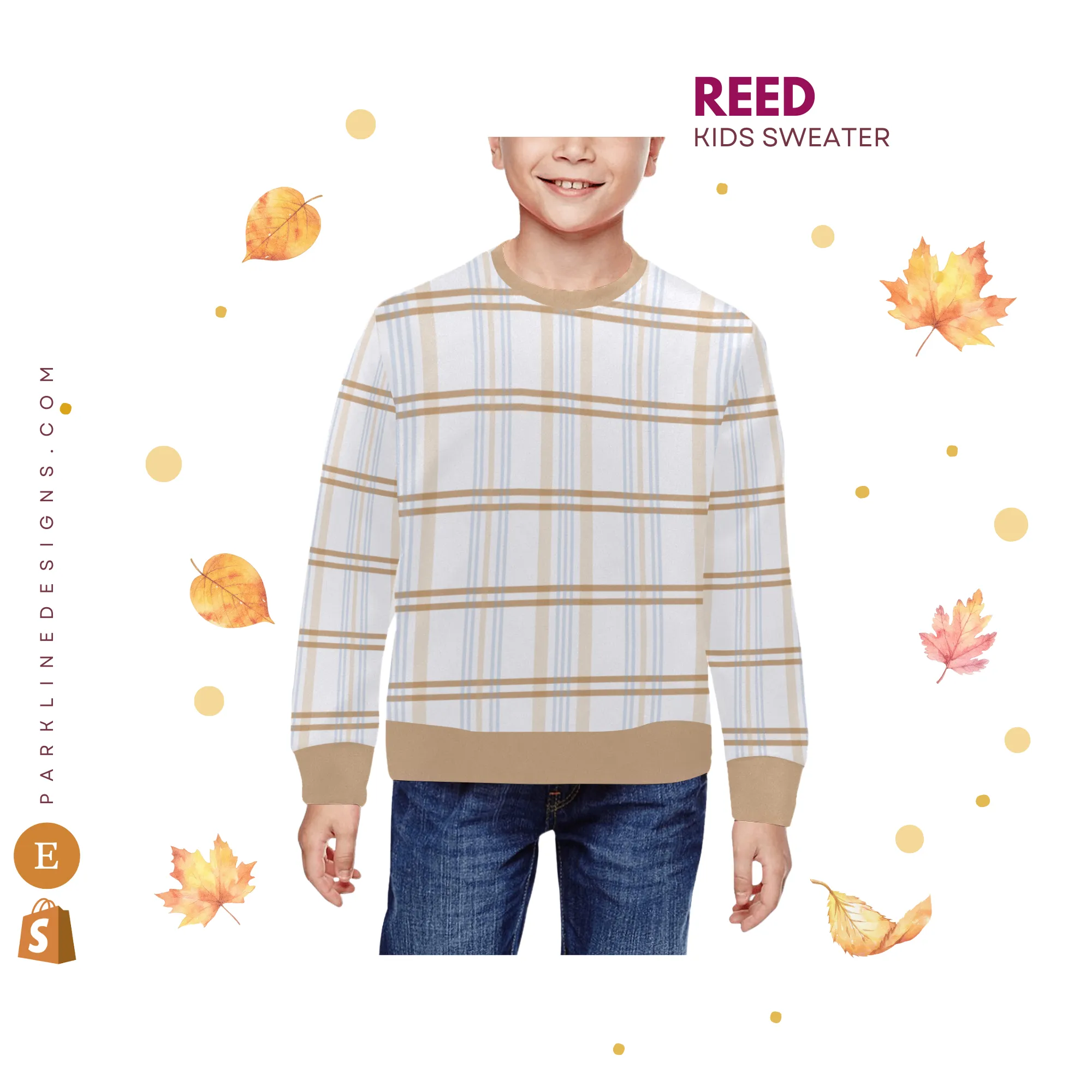 Pumpkin Patch 2 Crew Neck Sweatshirt | All Over Print | Cozy Fall & Winter Wardrobe Essential