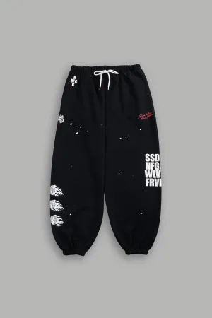 RFC NFGU Lounger Sweat Pants in Black