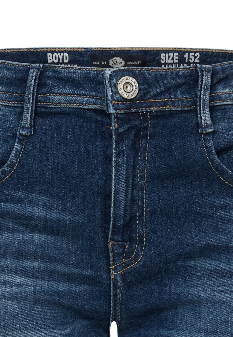 Ripped & Repaired Denim Shorts Jolla Cove