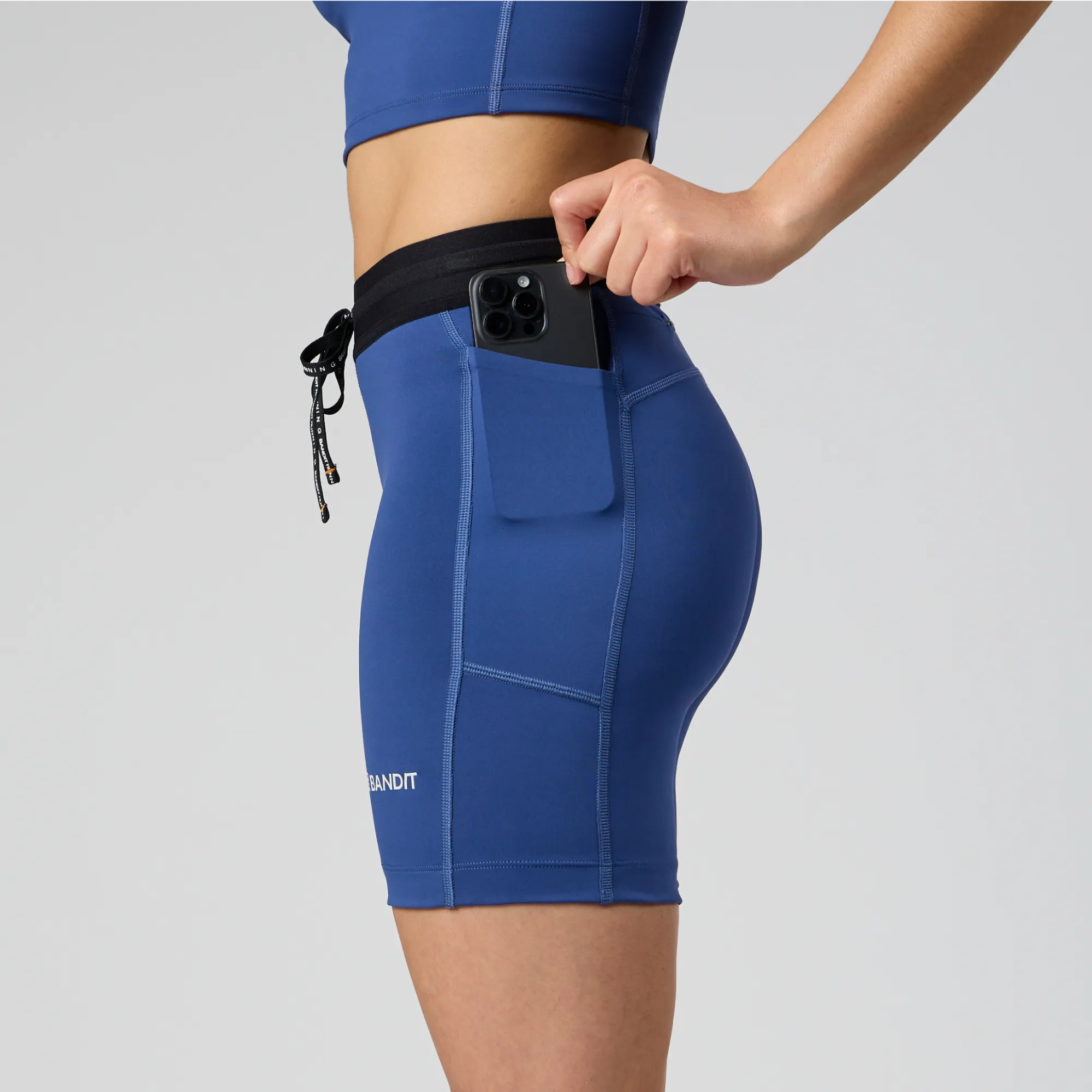 Stamina™ 7" Women's Compression Shorts - Space Blue