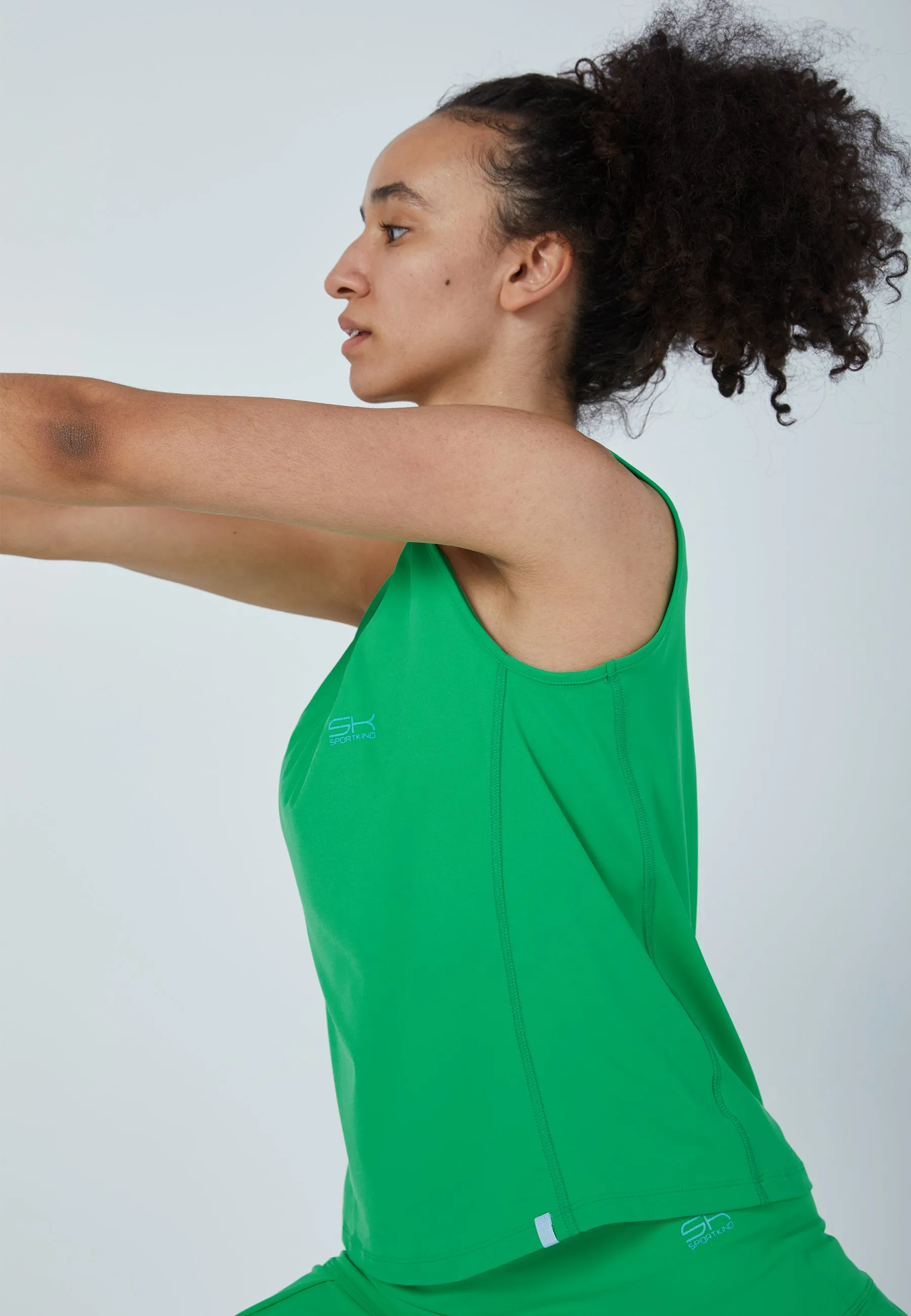 Tennis Loose Fit Tank Top, green
