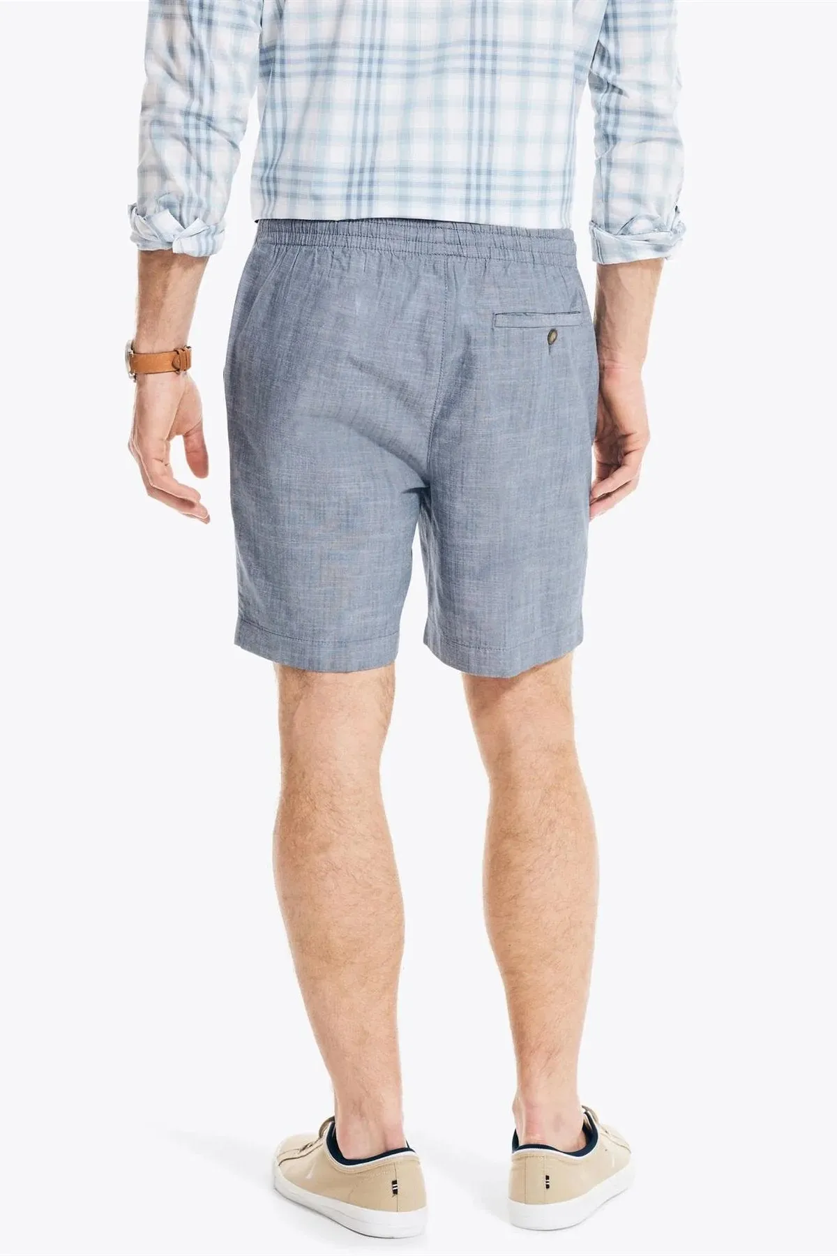 Textured Cotton Boardwalk Shorts