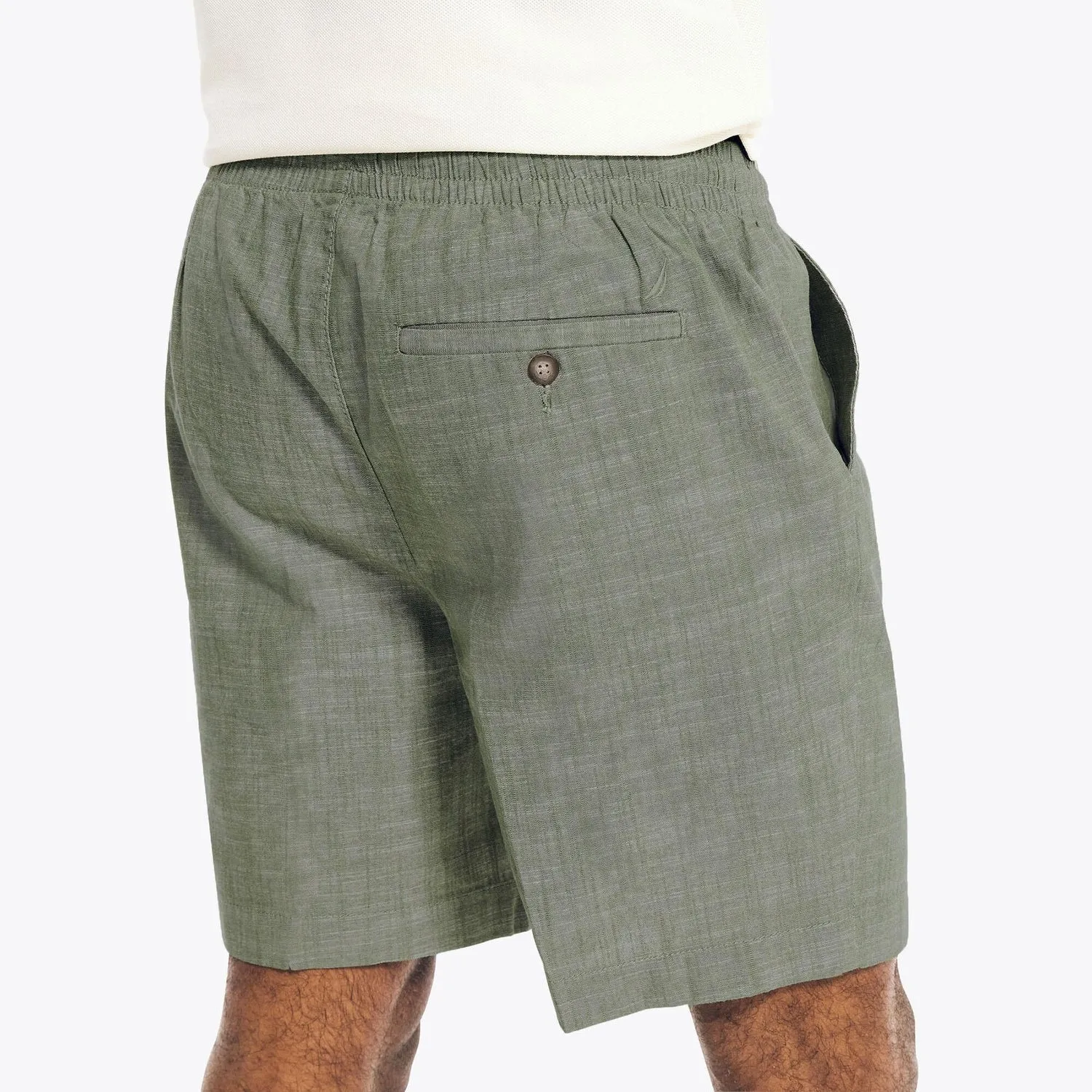 Textured Cotton Boardwalk Shorts