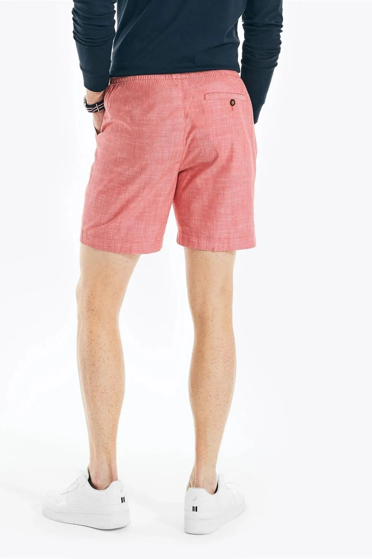 Textured Cotton Boardwalk Shorts