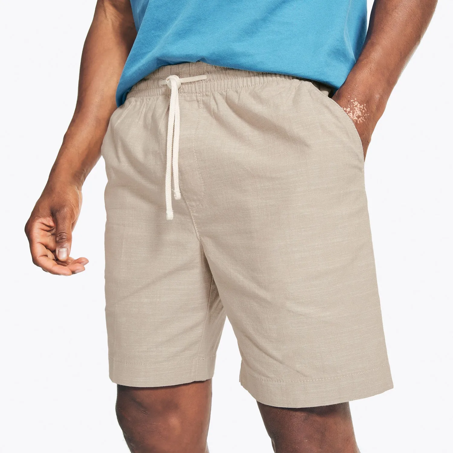 Textured Cotton Boardwalk Shorts