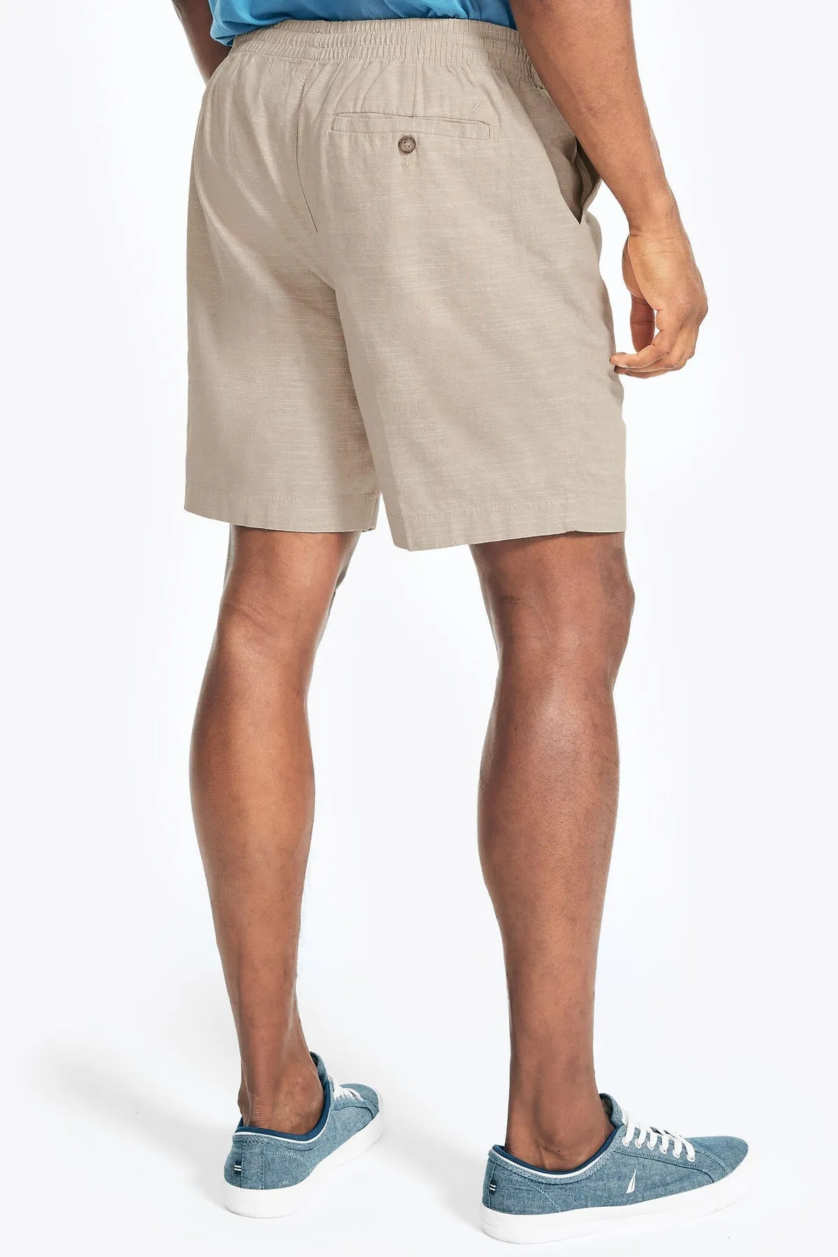 Textured Cotton Boardwalk Shorts