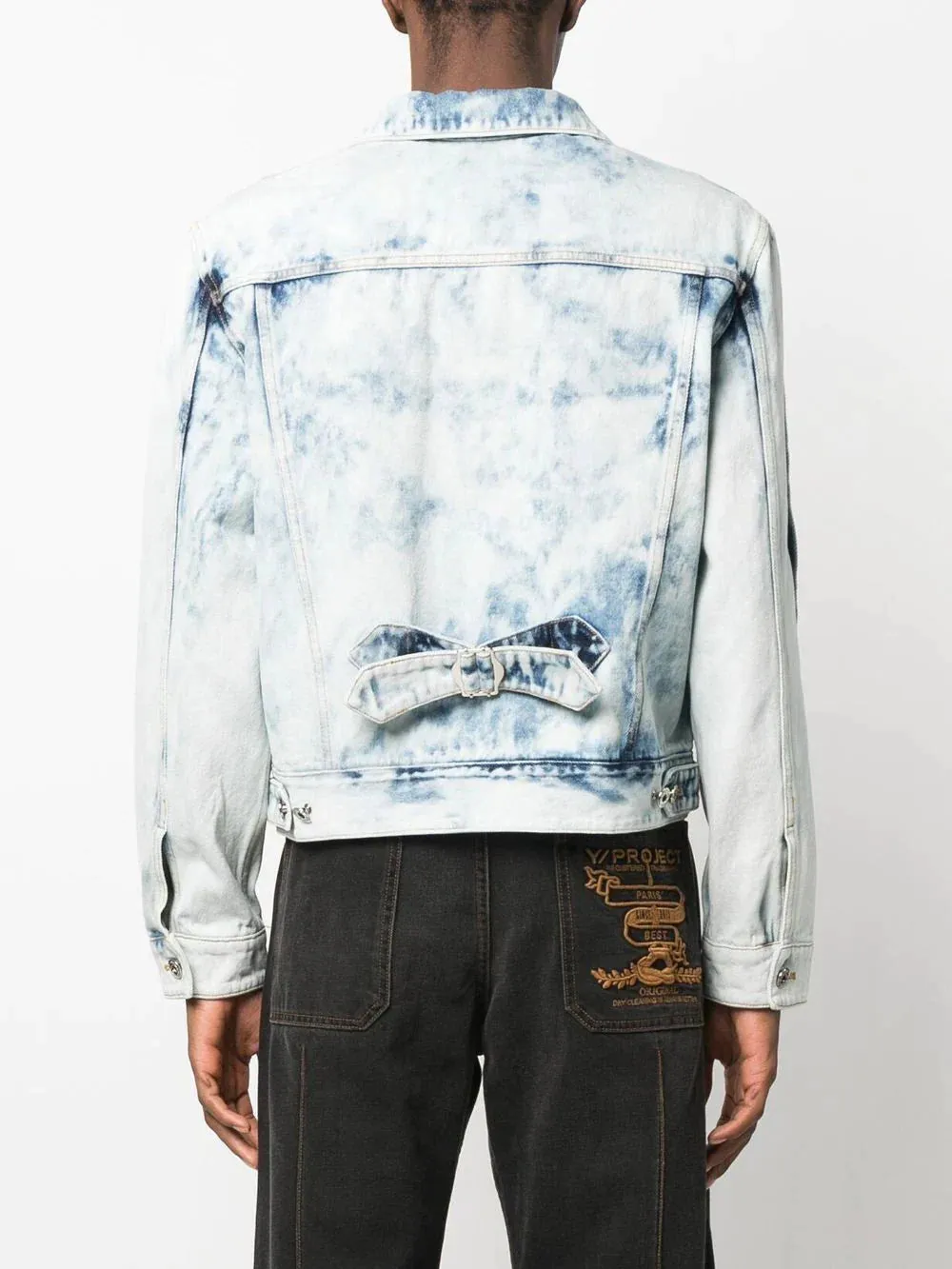 Washed Dart Denim Jacket