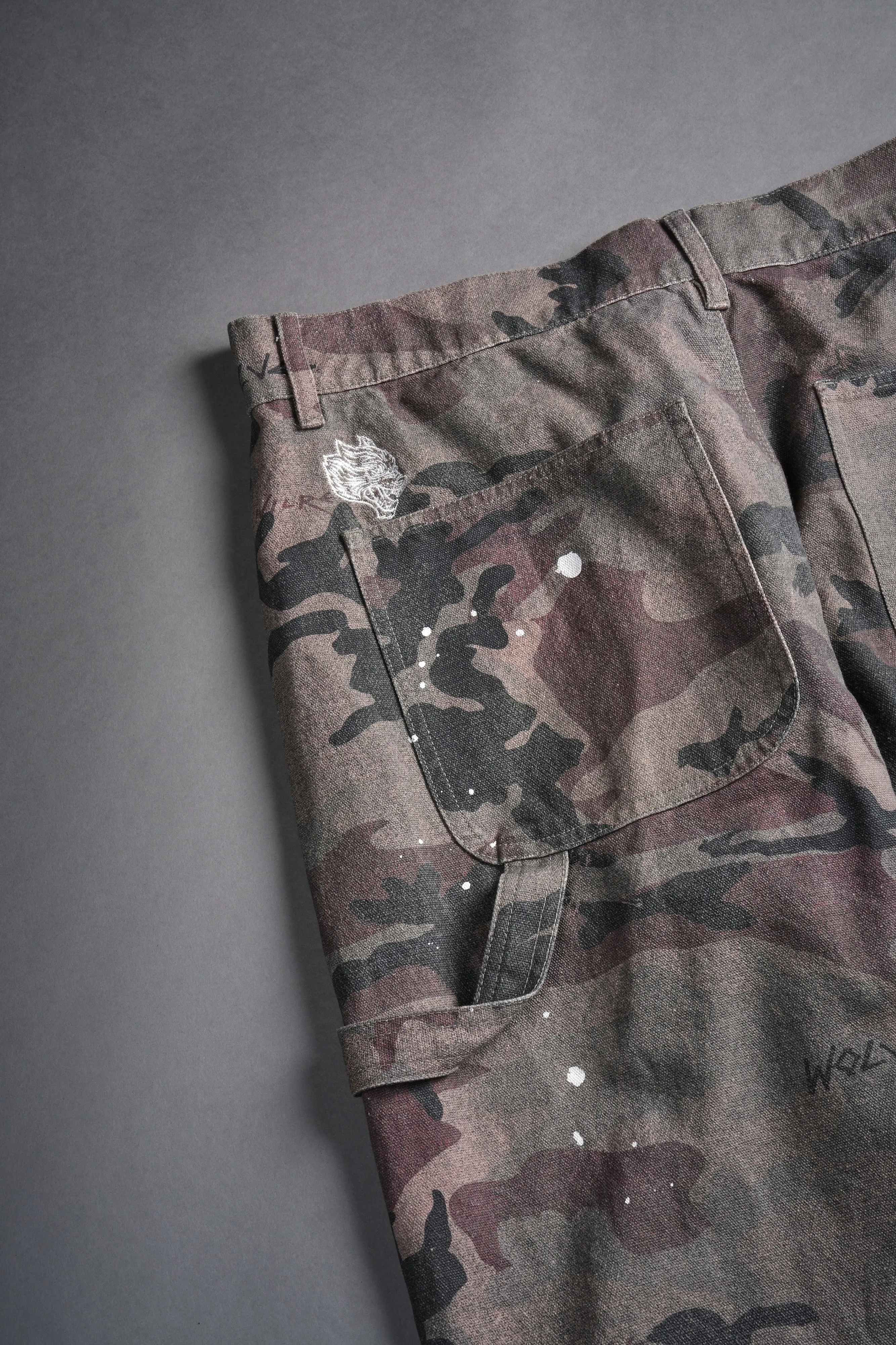 Wolf Rose Dillon Pants in Blooming Woodland Camo