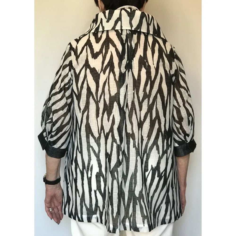 Zebra Swing Jacket